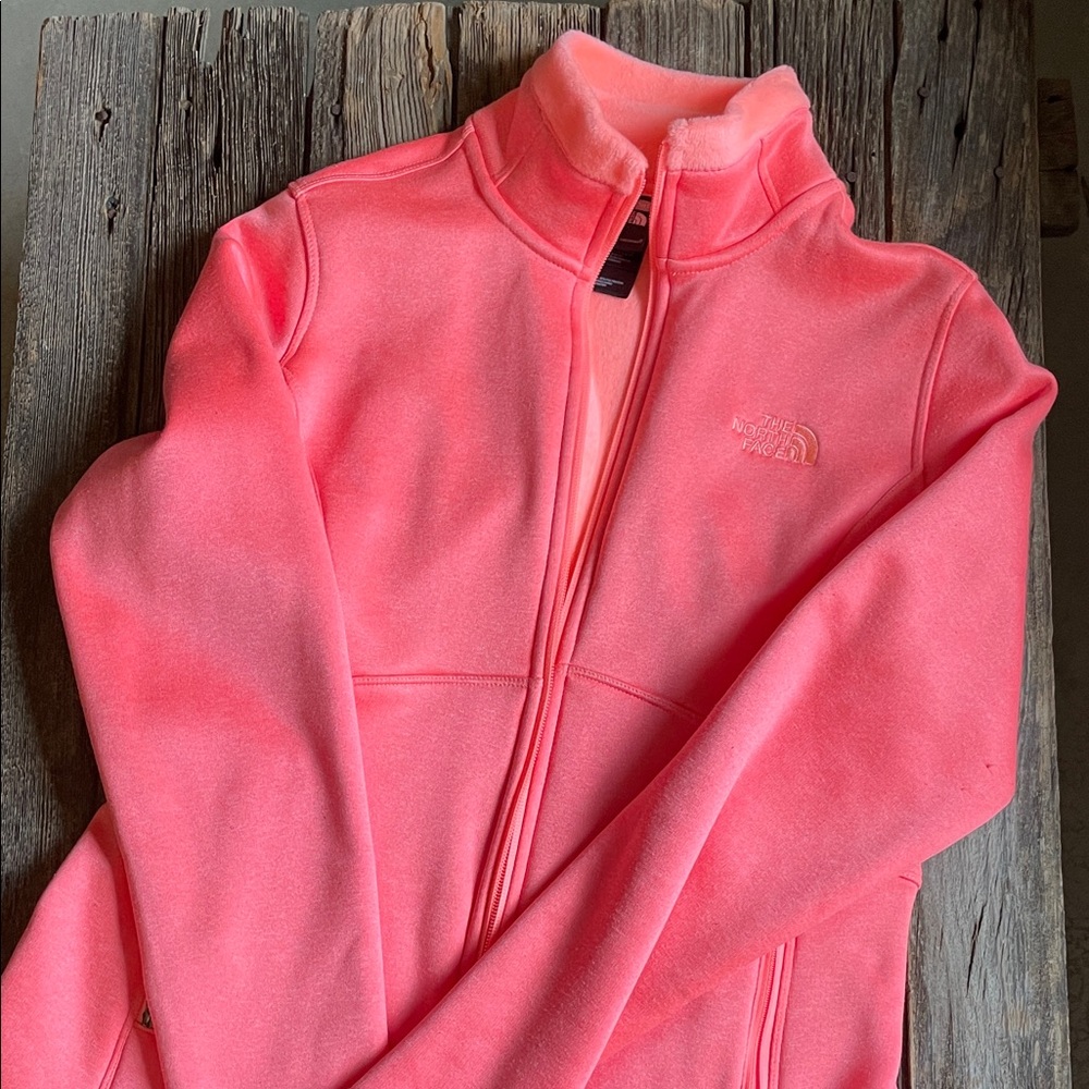 The North Face Vibrant Coral Fleece Jacket